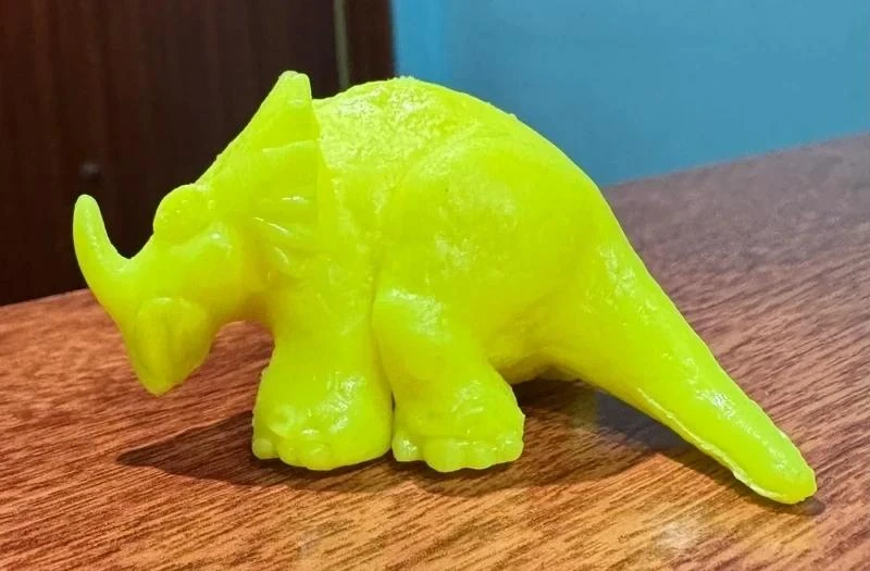 Figuur Toy Figurine Figura Yolanda Triceraptors monocolor amarillo – photo 6